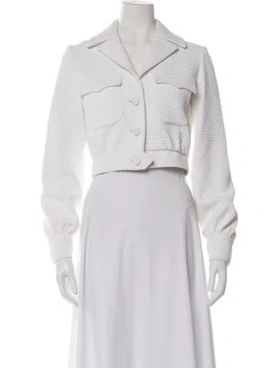 Pre-owned Alaïa Jacket In White