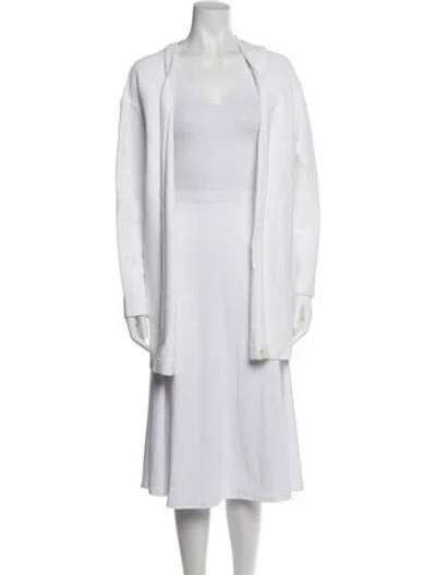 Pre-owned Alaïa Jacket In White