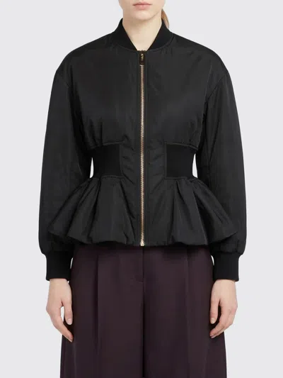 Alaïa Jacket Woman  In Black