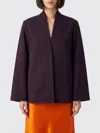 Alaïa Poplin Jacket In Purple