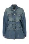 Alaïa Jackets & Vests In Blue
