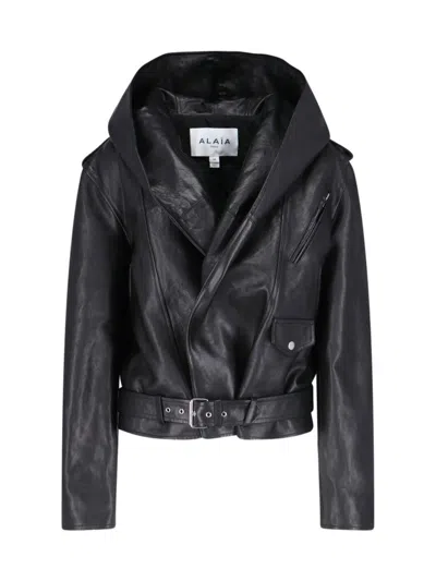 Alaïa Jackets In Black