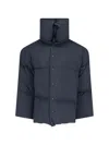 Alaïa Long-sleeved Down Jacket In Black
