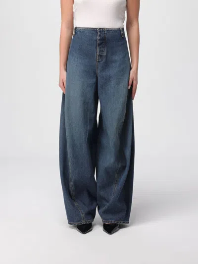 Alaïa Jeans  Woman Color Blue