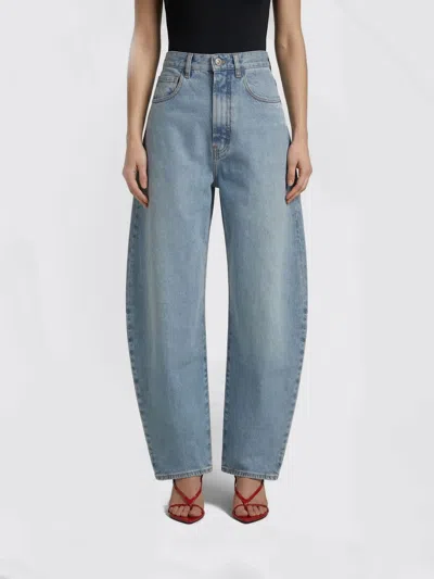 Alaïa Jeans Woman  In Blue