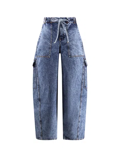 Alaïa Alaia Jeans In Blue