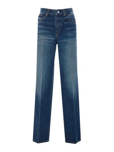 Alaïa Jeans Boot-cut - Azul