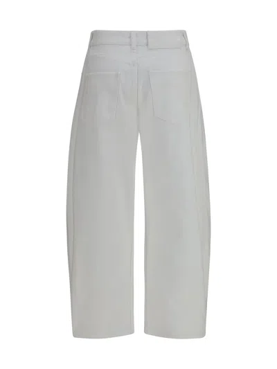 Alaïa Jeans In White