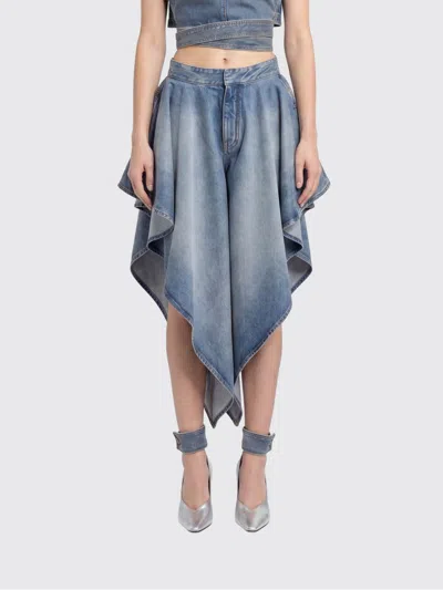 Alaïa Jeans  Woman Color Blue