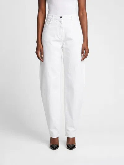 Alaïa Jeans  Woman Color White