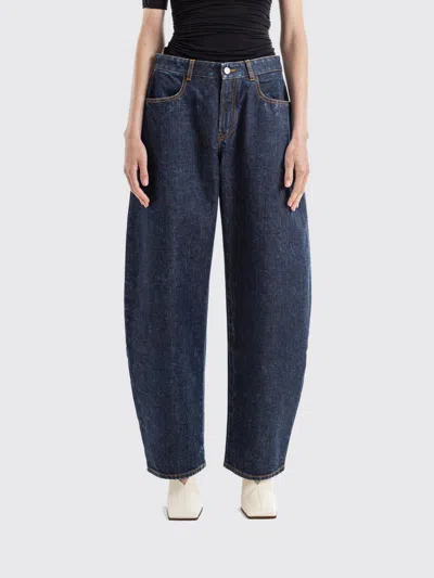 Alaïa Jeans Woman In Blue