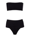 Alaïa Stretch-jersey Bikini In Black
