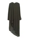 Alaïa Alaia Women Kaftan Dress In Green