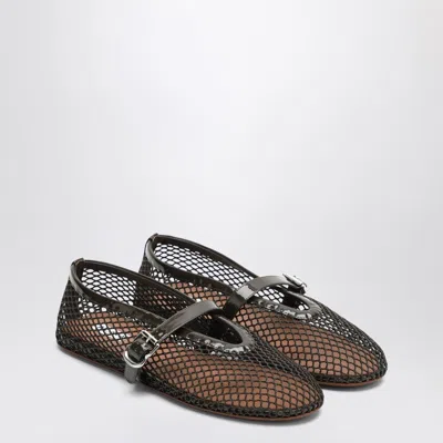 Alaïa Alaia Khaki Mesh Ballerina Women