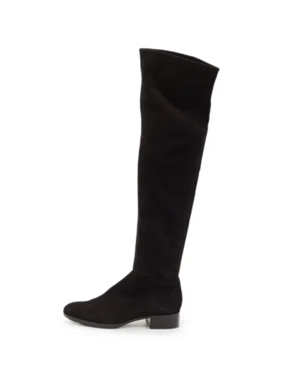 Pre-owned Alaïa Knee-high Boots In Black