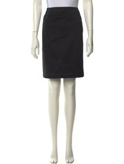 Pre-owned Alaïa Knee-length Skirt In Black