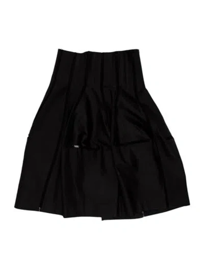 Pre-owned Alaïa Knee-length Skirt In Black