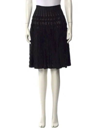 Pre-owned Alaïa Knee-length Skirt In Multi