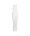 Alaïa White 3d Waffle Maxi Dress In White