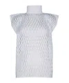 Alaïa Alaia Women Maxi Top Ss In White