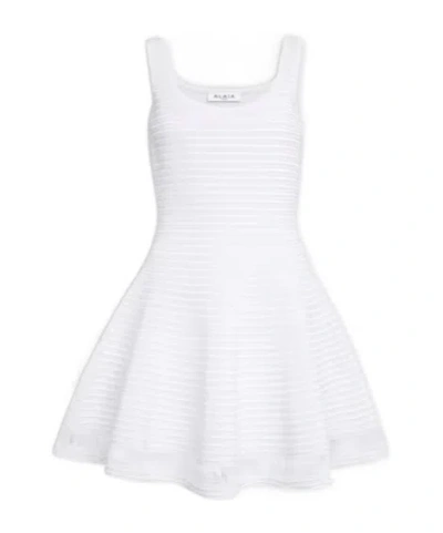 Alaïa Knitted Skater Dress