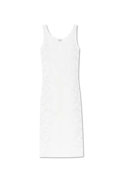 Alaïa Lace Dress In White