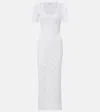 Alaïa Openwork Python Lace Dress