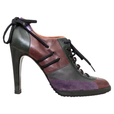Pre-owned Alaïa Lace Up Shoes- '10s In Black