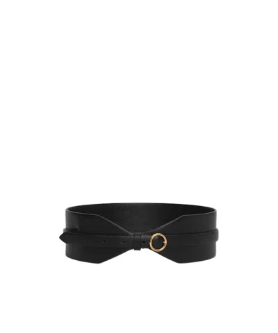 ALAÏA ALAÏA DOUBLE LARGE BUCKLE BELT