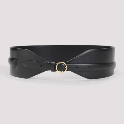 ALAÏA ALAÏA LARGE GLOSSY BELT