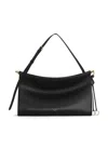 Alaïa Le Click East West Large Bag In Leather