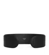 Alaïa Alaia Women Flex Leather Belt In Black