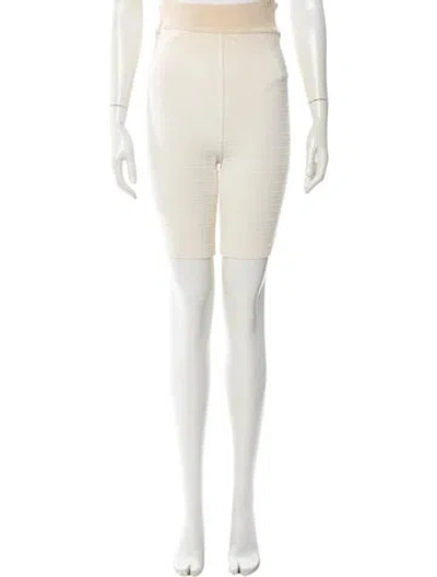 Pre-owned Alaïa Late 1980's - Early 1990's Knee-length Shorts In Neutrals
