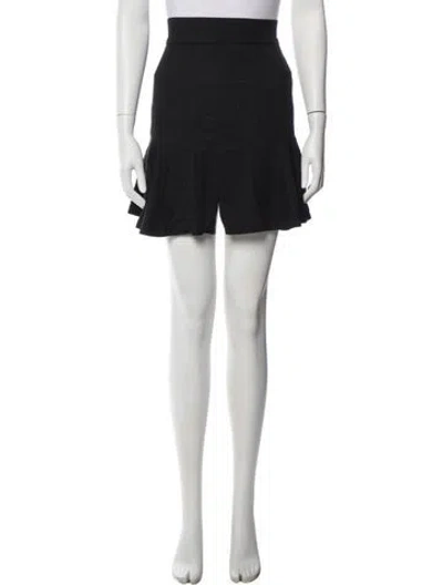 Pre-owned Alaïa Late 1980's - Early 1990's Mini Skirt In Black