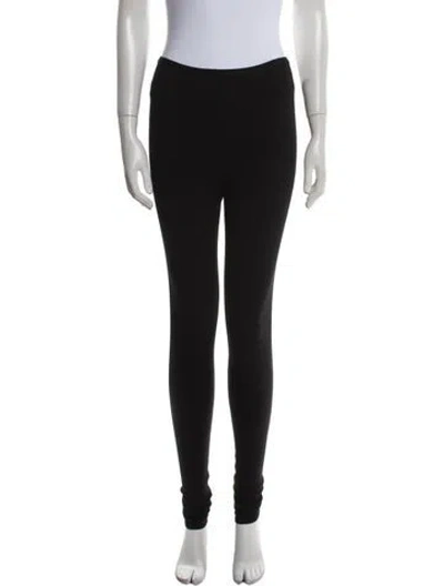 Pre-owned Alaïa Late 2000's - Early 2010's Skinny Leg Pants In Black