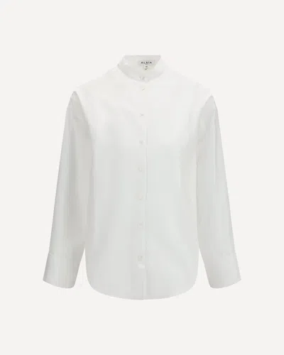 Alaïa Layered Shirt In White