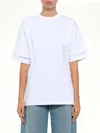 Alaïa Layered T-shirt In Multi