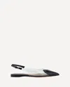 Alaïa Le Cœur Slingback Flats In Multi