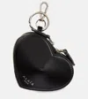 Alaïa Le Caur Mini Leather Coin Purse In Black