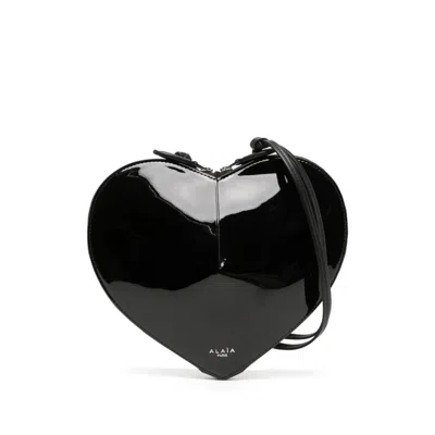 Alaïa Le Caur Shoulder Bag In White