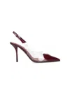 Alaïa "le Caur" Slingbacks In Red