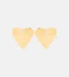 Alaïa Le Caur Torn Earrings In Gold