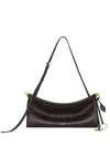 Alaïa Le Click East West Leather Medium Bag In Brown