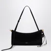 Alaïa Le Click Medium Shoulder Bag In Glossy Leather In Black