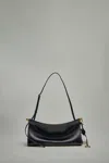 Alaïa Le Click East West Medium Bag In Leather In Black