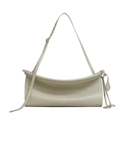 Alaïa Le Click East West Medium Bag In Leather In Brown