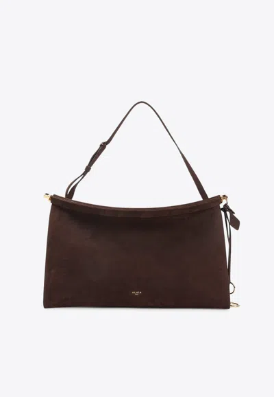 ALAÏA LE CLICK EAST-WEST SHOULDER BAG