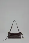 Alaïa Le Click East West Small Bag In Brown