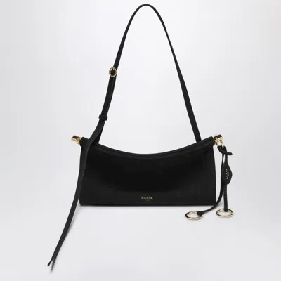 ALAÏA ALAIA LE CLICK EAST WEST SMALL BLACK NABUK BAG WOMEN