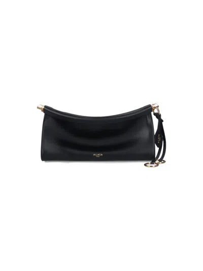 Alaïa 'le Click East West' Small Shoulder Bag In Black